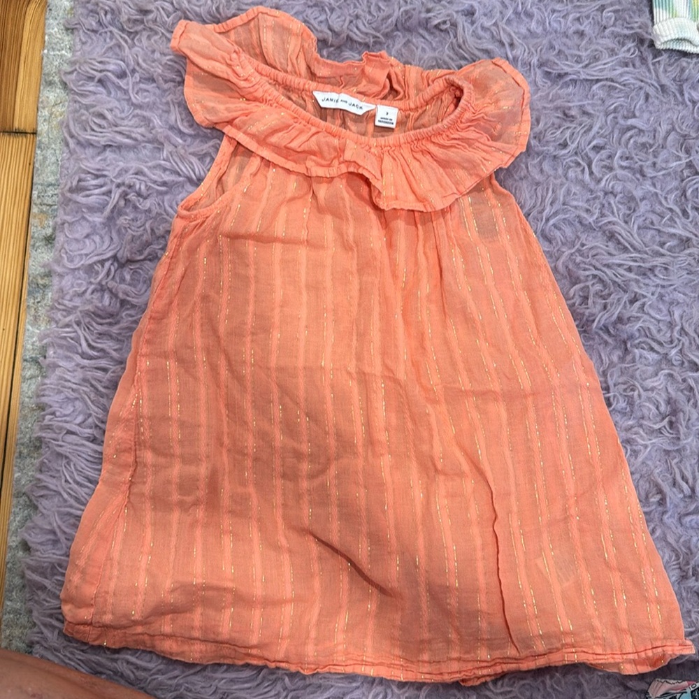 Janie and Jack toddler swim cover up.